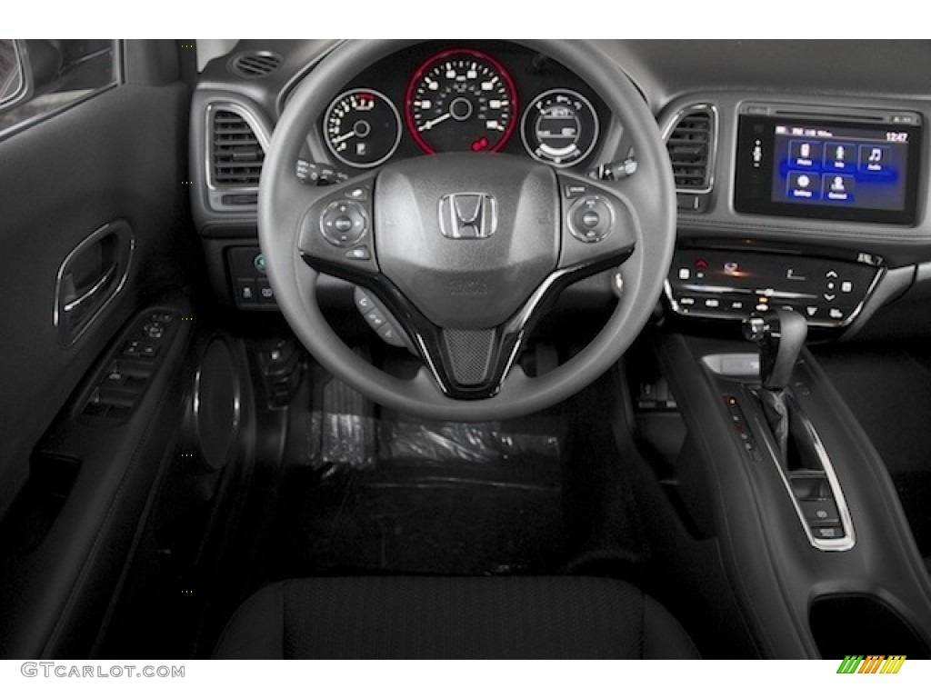 2017 Honda HR-V EX Black Dashboard Photo #117363677