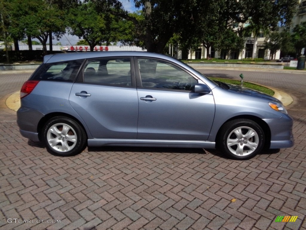 2003 Matrix XR - Cosmic Blue Metallic / Stone Gray photo #65