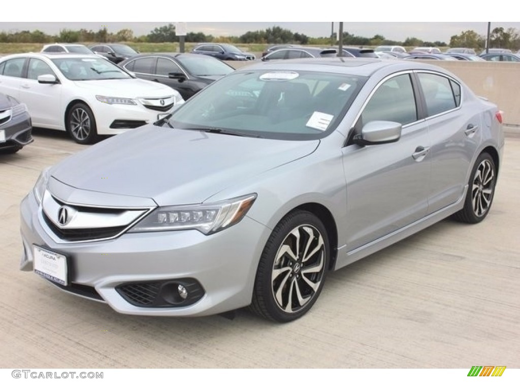 2017 ILX Premium A-Spec - Lunar Silver Metallic / Ebony photo #3