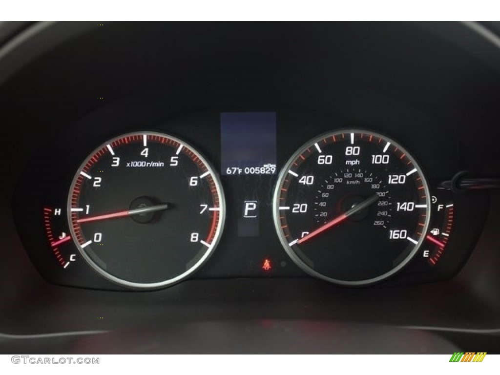 2017 Acura ILX Premium A-Spec Gauges Photos