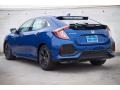 2017 Aegean Blue Metallic Honda Civic EX-L Navi Hatchback  photo #2