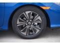 2017 Aegean Blue Metallic Honda Civic EX-L Navi Hatchback  photo #4