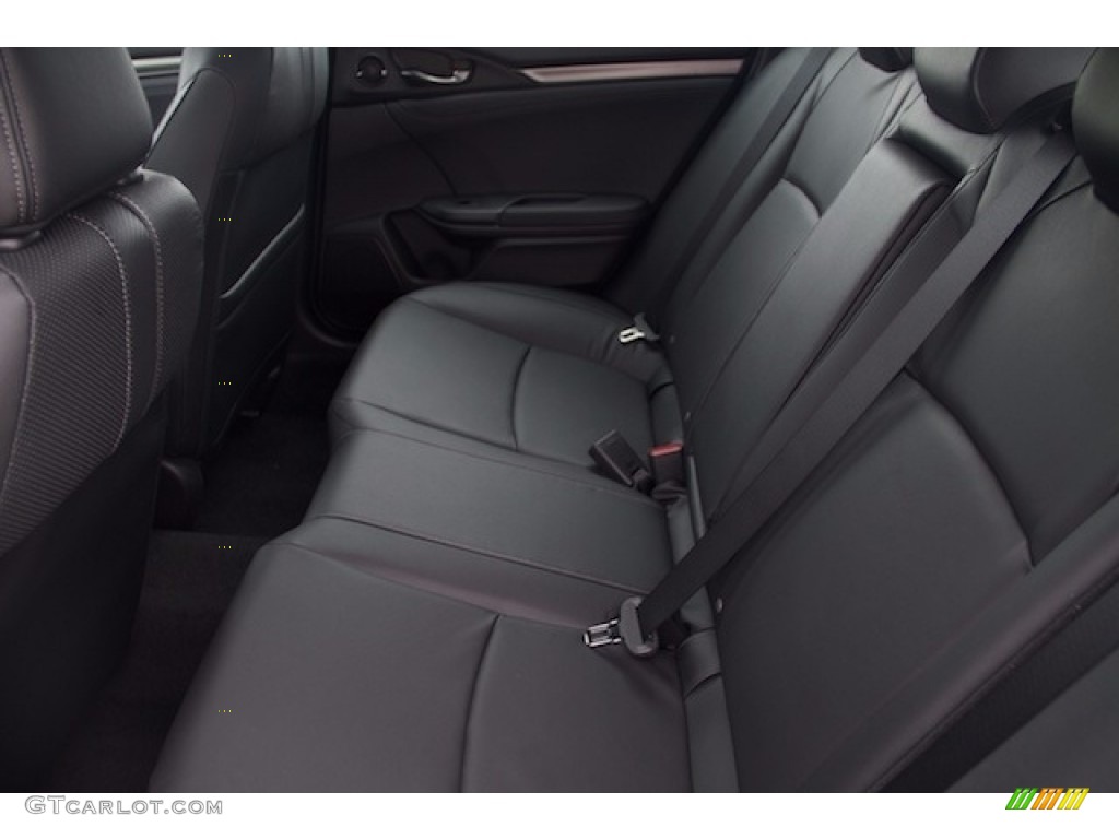 2017 Honda Civic EX-L Navi Hatchback Rear Seat Photo #117365357