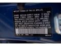 B593M: Aegean Blue Metallic 2017 Honda Civic EX-L Navi Hatchback Color Code