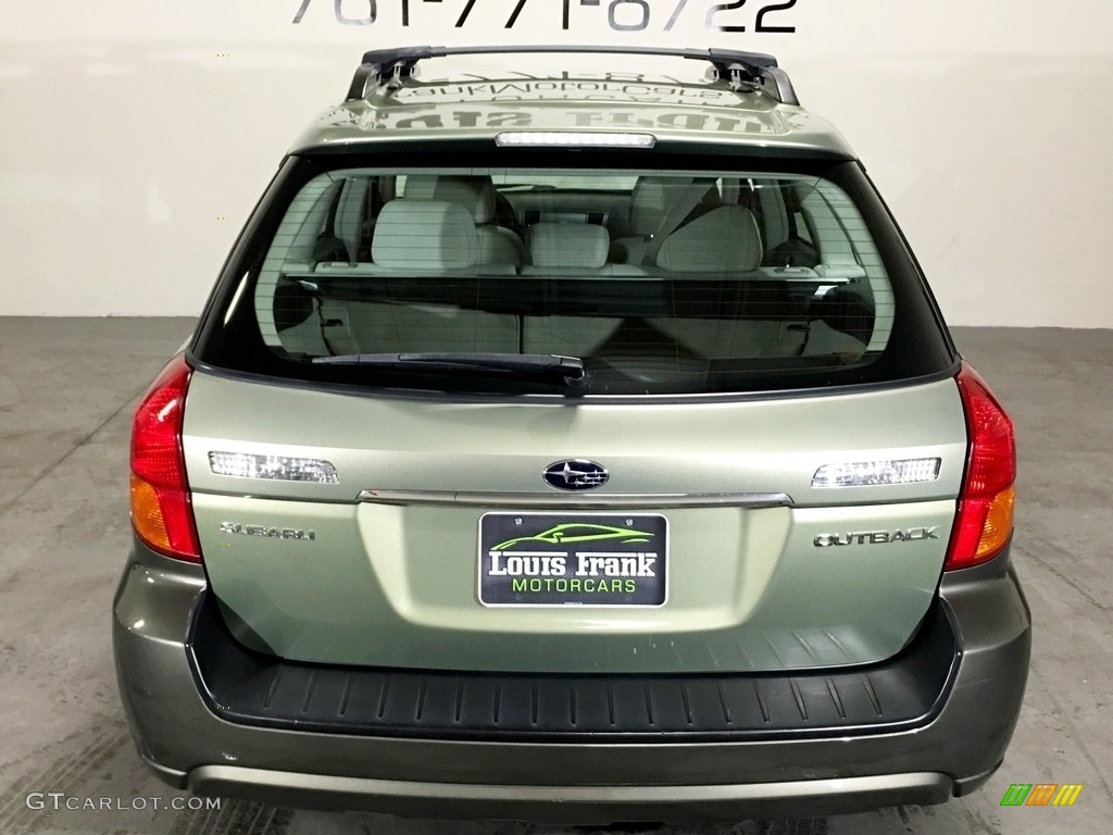 2005 Outback 2.5i Wagon - Willow Green Opal / Taupe photo #8