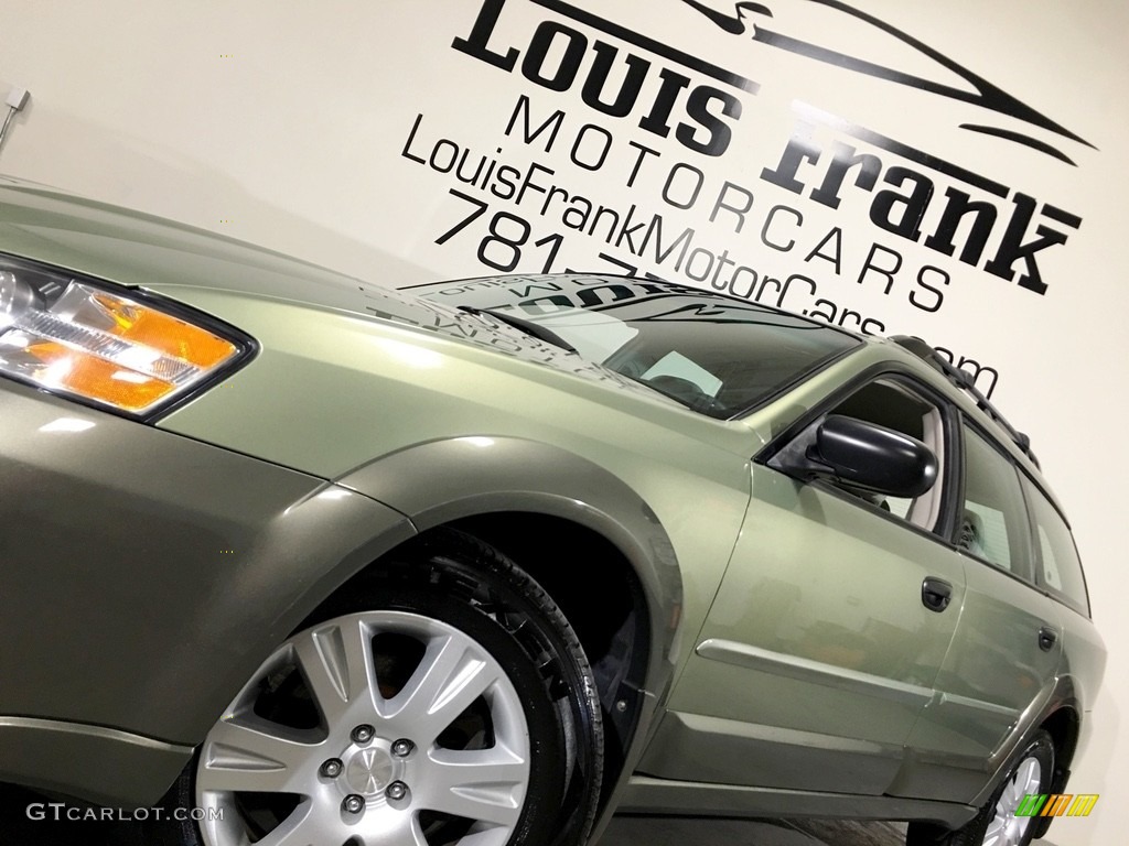 2005 Outback 2.5i Wagon - Willow Green Opal / Taupe photo #18