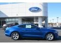 2017 Lightning Blue Ford Mustang V6 Coupe  photo #2