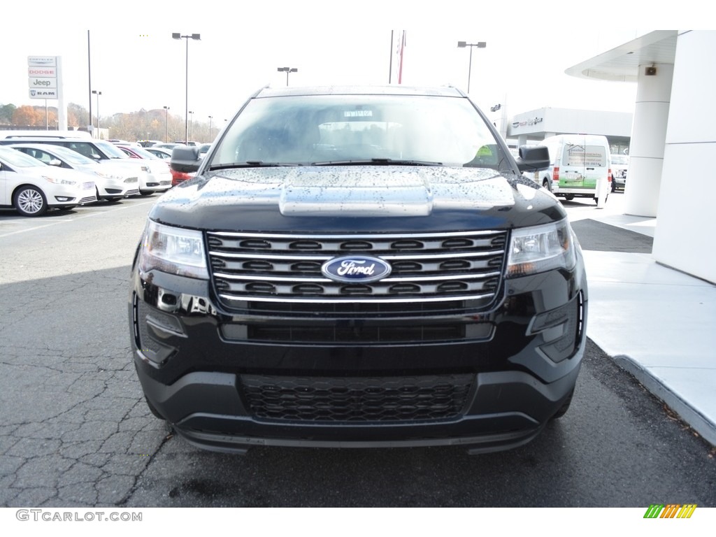 2017 Explorer FWD - Shadow Black / Medium Light Camel photo #4