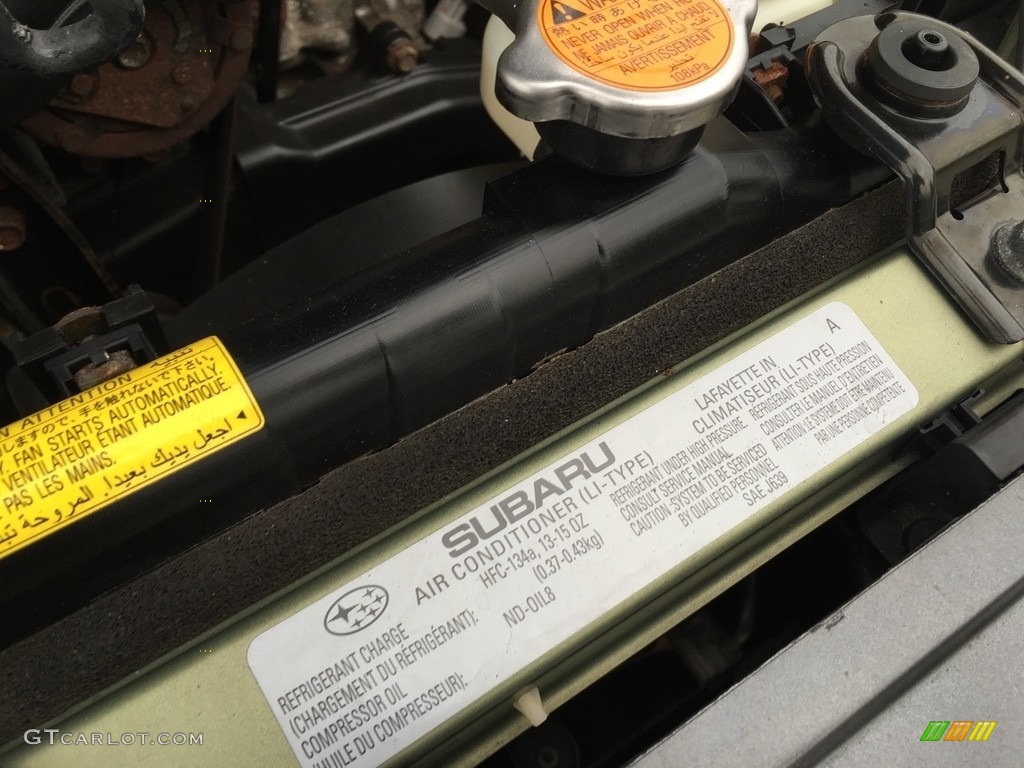 2005 Outback 2.5i Wagon - Willow Green Opal / Taupe photo #103