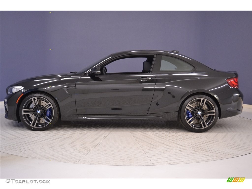 Black Sapphire Metallic 2017 BMW M2 Coupe Exterior Photo #117369713