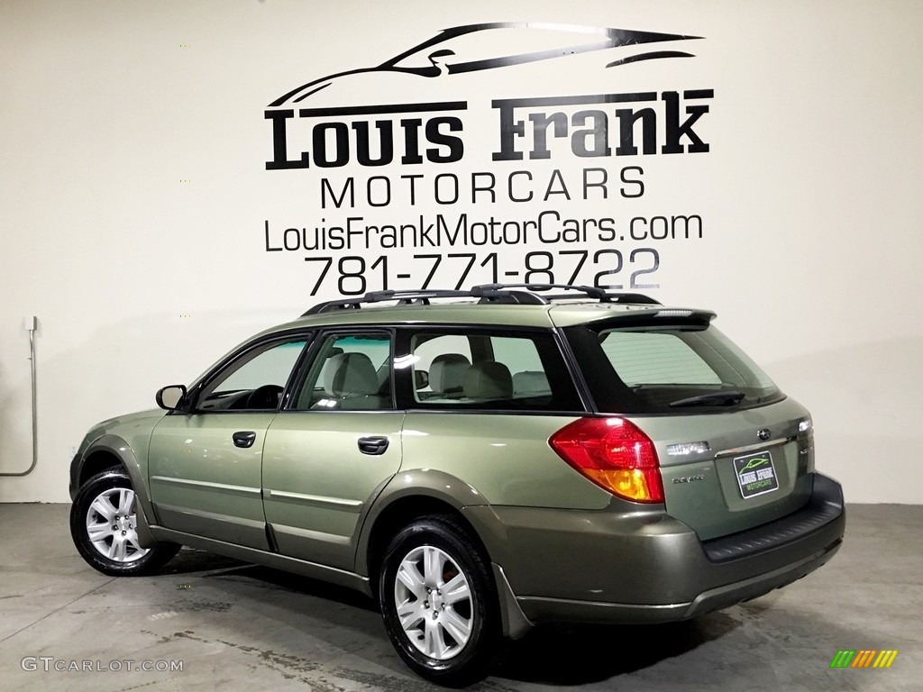 2005 Outback 2.5i Wagon - Willow Green Opal / Taupe photo #122