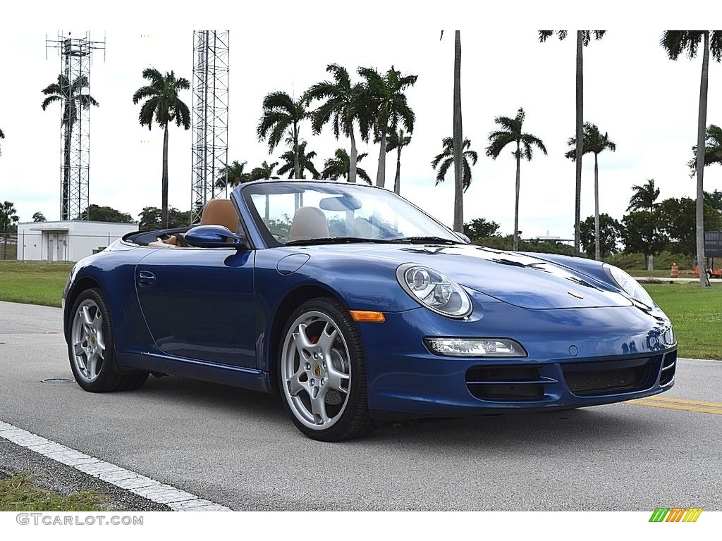 Cobalt Blue Metallic Porsche 911