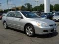 2006 Alabaster Silver Metallic Honda Accord EX V6 Sedan  photo #3