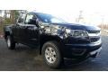 2017 Black Chevrolet Colorado WT Extended Cab  photo #1