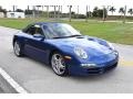 2006 Cobalt Blue Metallic Porsche 911 Carrera Cabriolet  photo #14