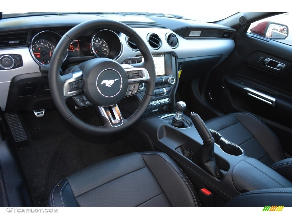 2017 Mustang GT Premium Coupe - Ruby Red / Ebony photo #7