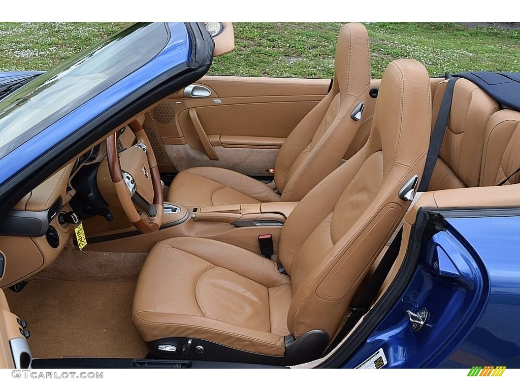 2006 911 Carrera Cabriolet - Cobalt Blue Metallic / Sand Beige photo #26