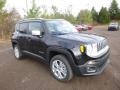 2017 Black Jeep Renegade Limited 4x4  photo #11