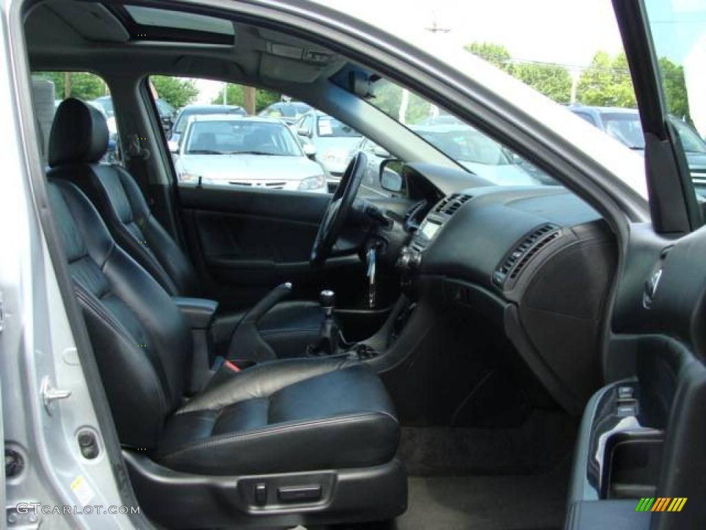 2006 Accord EX V6 Sedan - Alabaster Silver Metallic / Black photo #8