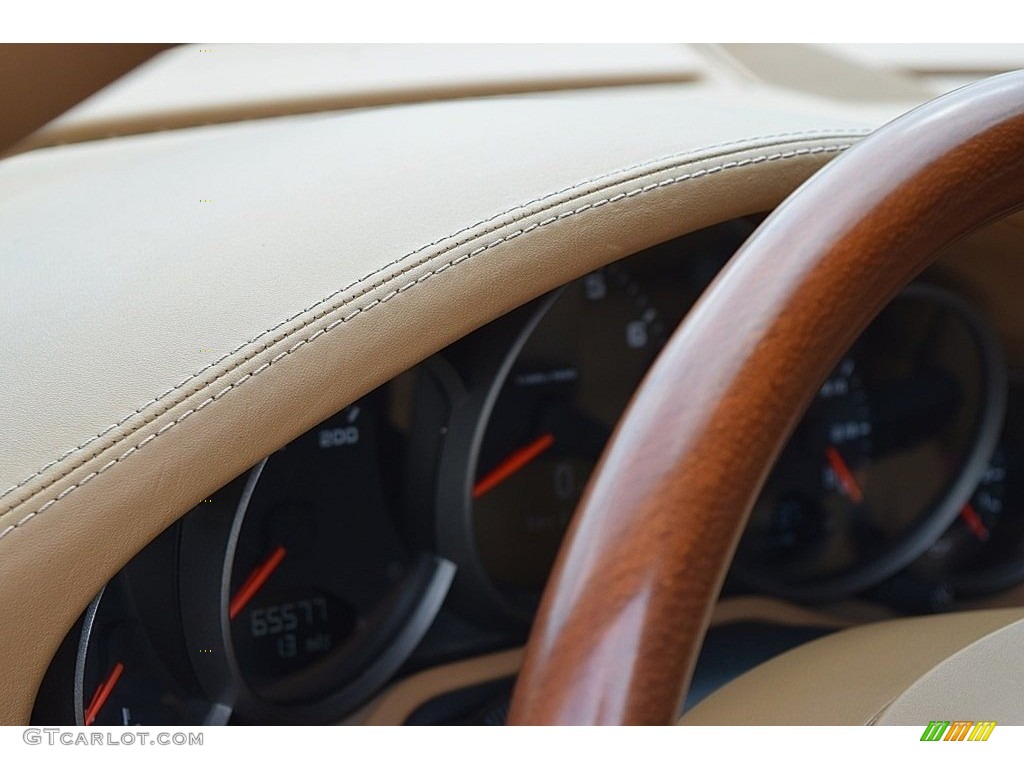 2006 911 Carrera Cabriolet - Cobalt Blue Metallic / Sand Beige photo #40