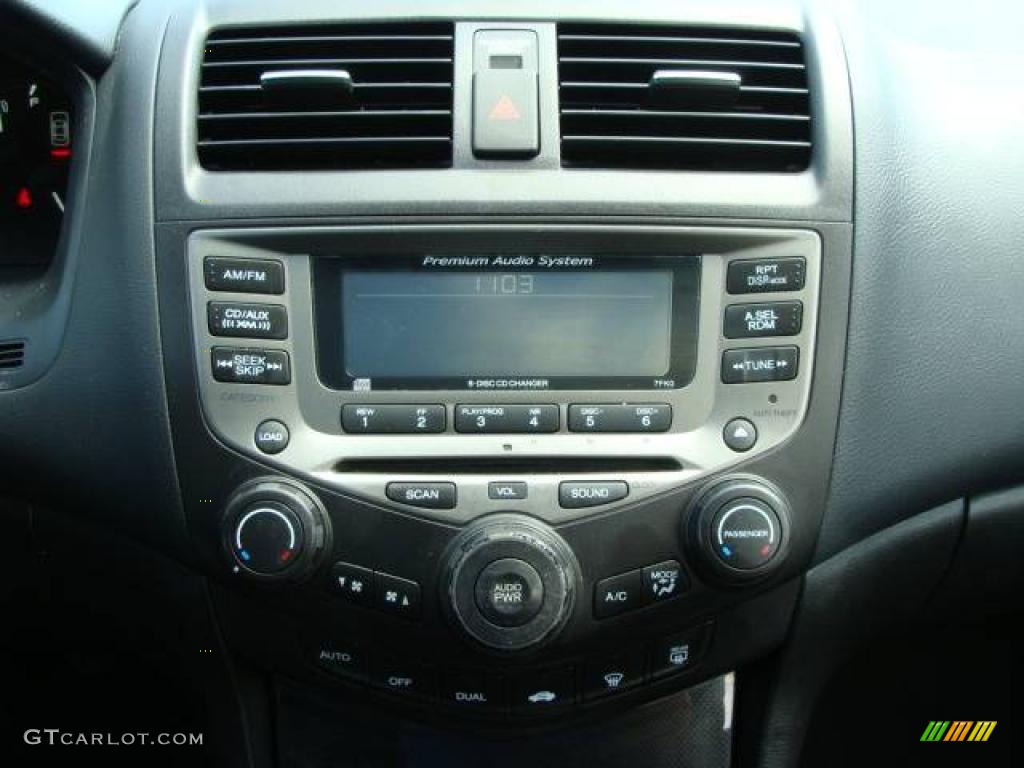 2006 Accord EX V6 Sedan - Alabaster Silver Metallic / Black photo #11