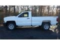 2017 Summit White Chevrolet Silverado 1500 WT Regular Cab 4x4  photo #3