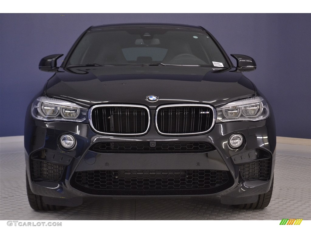 Black Sapphire Metallic 2017 BMW X6 M Standard X6 M Model Exterior Photo #117372053