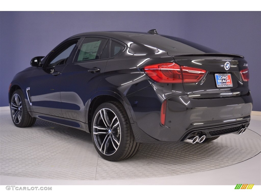 2017 X6 M  - Black Sapphire Metallic / Black photo #4