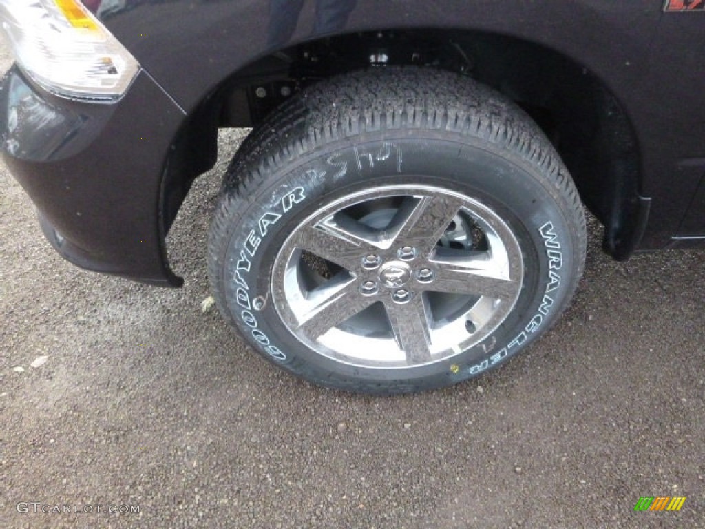 2017 1500 Express Quad Cab 4x4 - Maximum Steel Metallic / Black/Diesel Gray photo #2