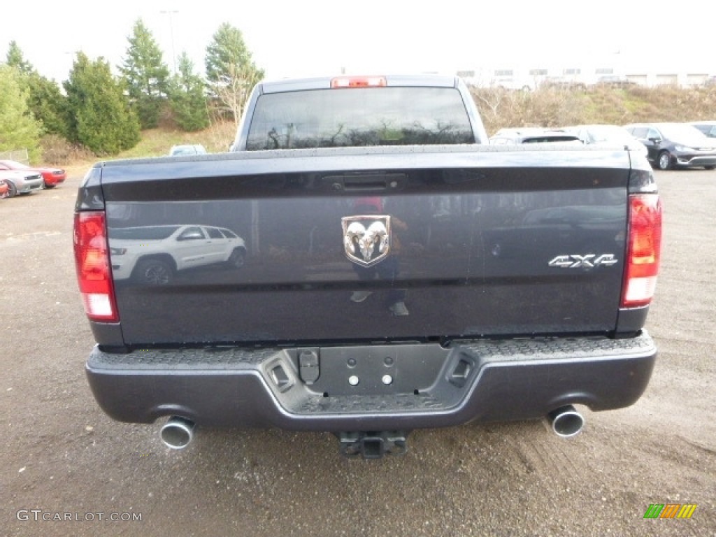 2017 1500 Express Quad Cab 4x4 - Maximum Steel Metallic / Black/Diesel Gray photo #7