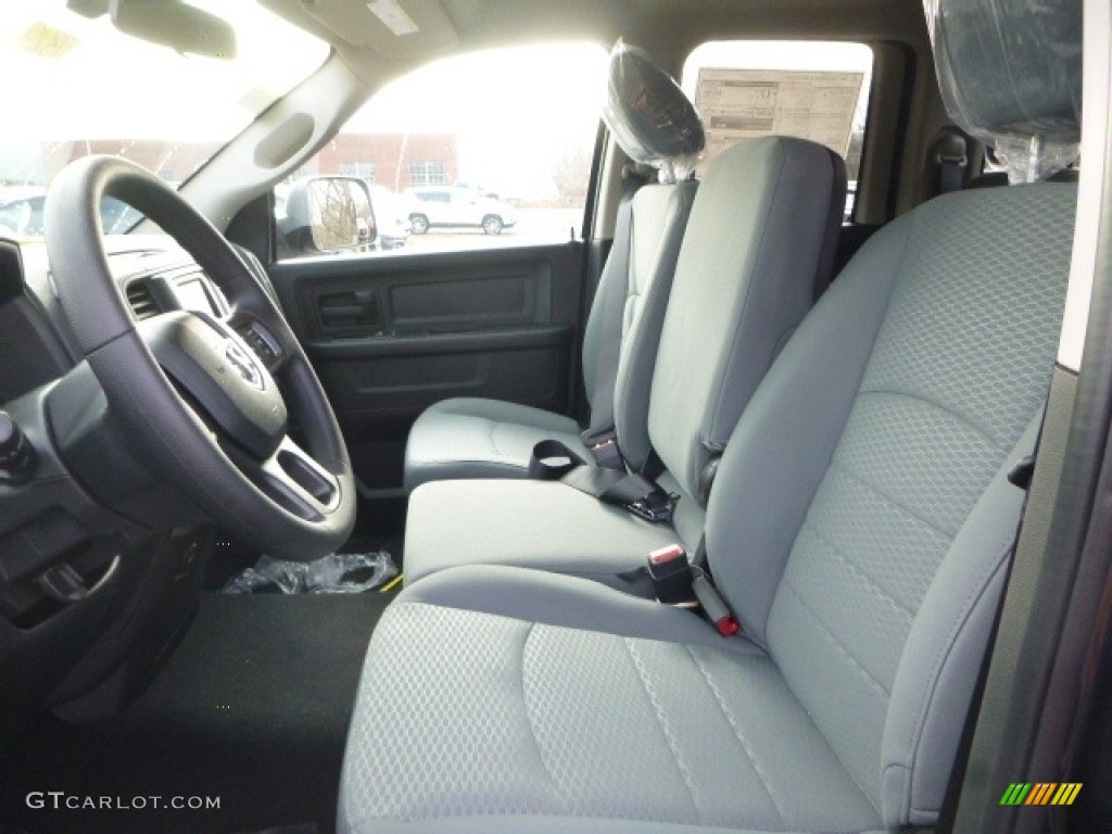 2017 1500 Express Quad Cab 4x4 - Maximum Steel Metallic / Black/Diesel Gray photo #14