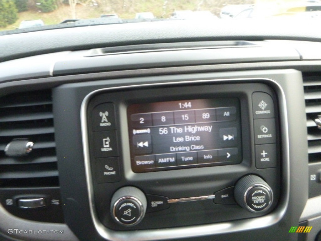 2017 1500 Express Quad Cab 4x4 - Maximum Steel Metallic / Black/Diesel Gray photo #17