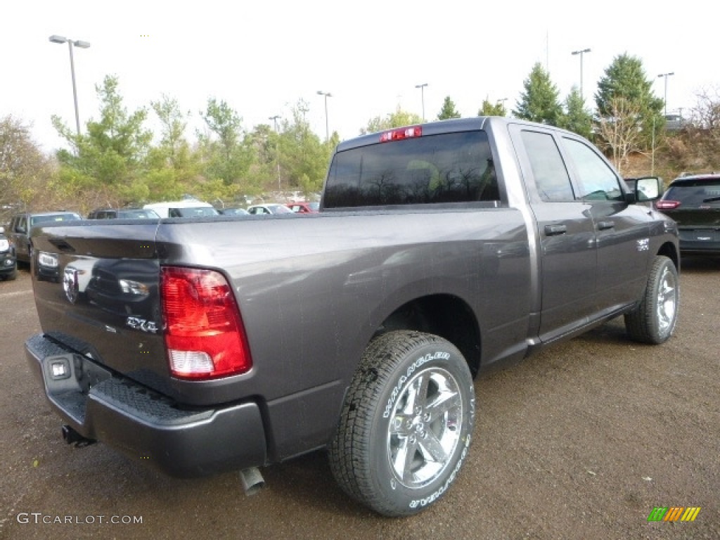 2017 1500 Express Quad Cab 4x4 - Granite Crystal Metallic / Black/Diesel Gray photo #8