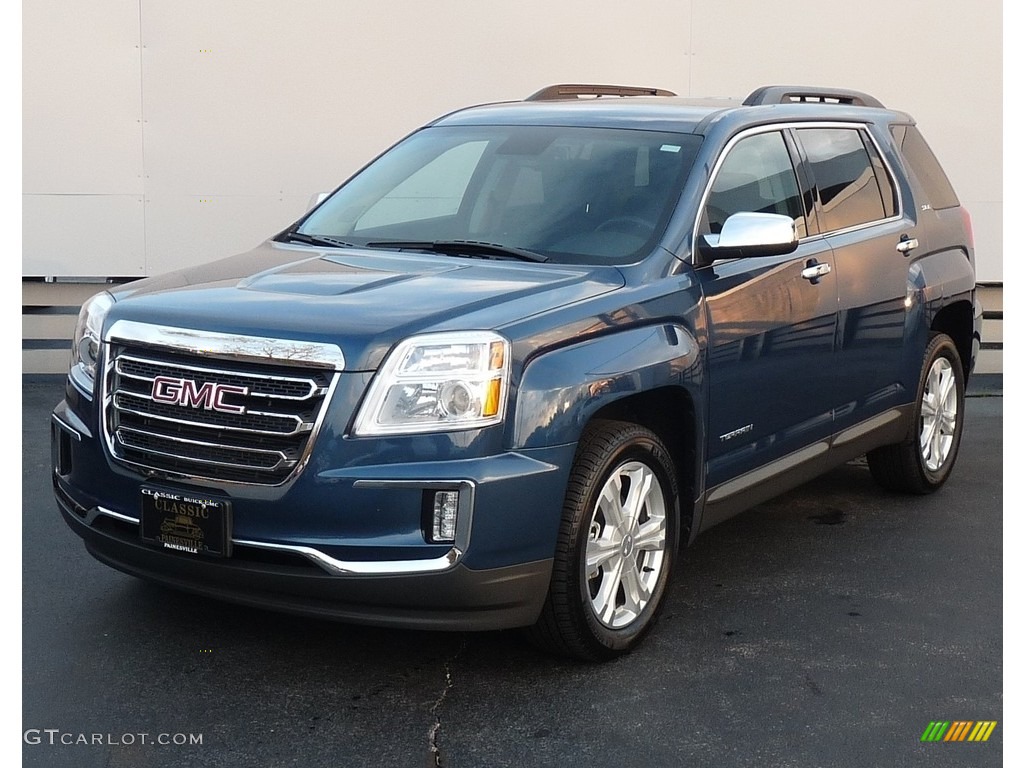 2017 Terrain SLE AWD - Slate Blue Metallic / Jet Black photo #1