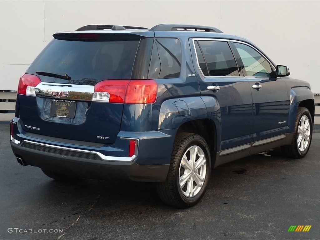 2017 Terrain SLE AWD - Slate Blue Metallic / Jet Black photo #2