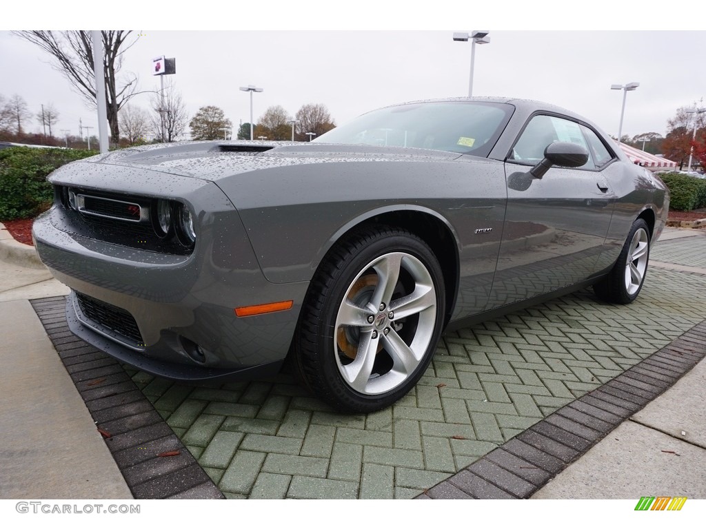 2017 Challenger R/T - Destroyer Grey / Black photo #1