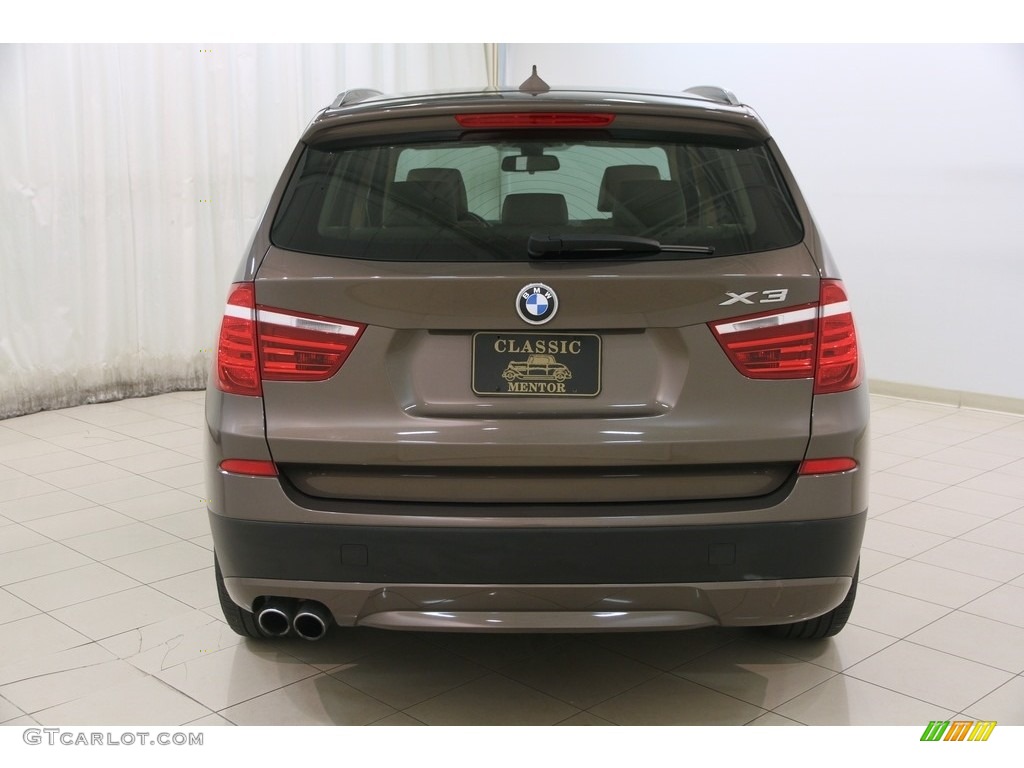2014 X3 xDrive28i - Sparkling Bronze Metallic / Sand Beige photo #21