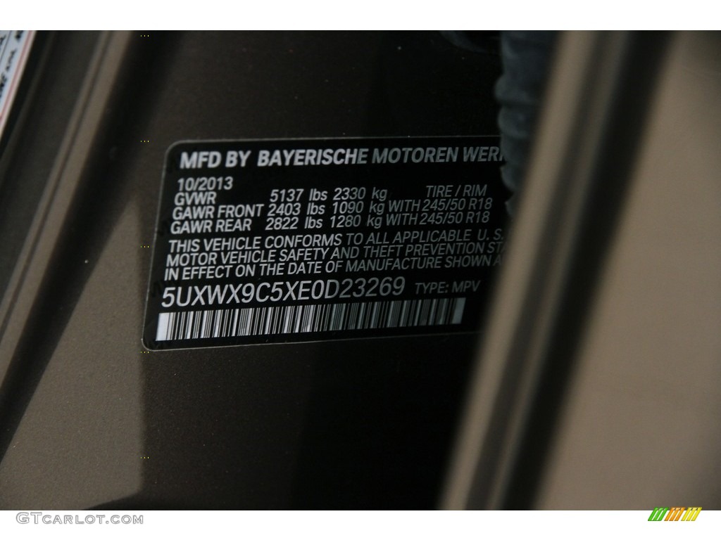2014 X3 xDrive28i - Sparkling Bronze Metallic / Sand Beige photo #23