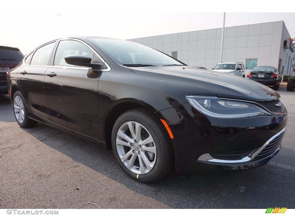 Black 2017 Chrysler 200 Limited Exterior Photo #117376336