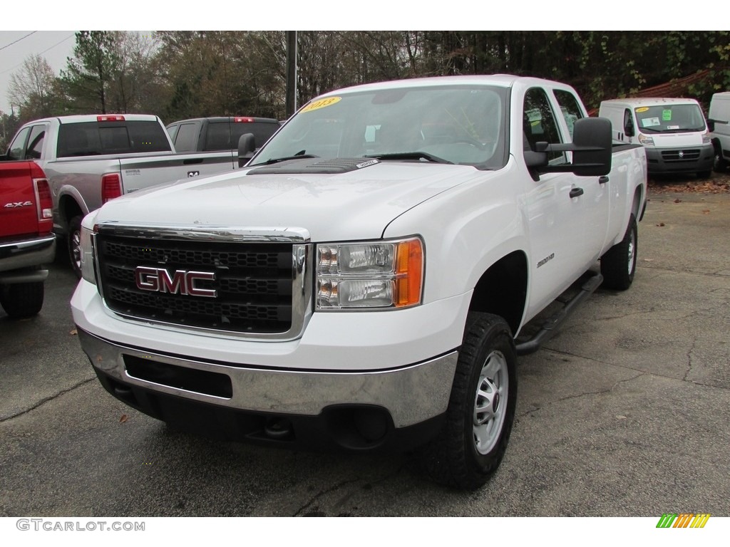 Summit White GMC Sierra 2500HD