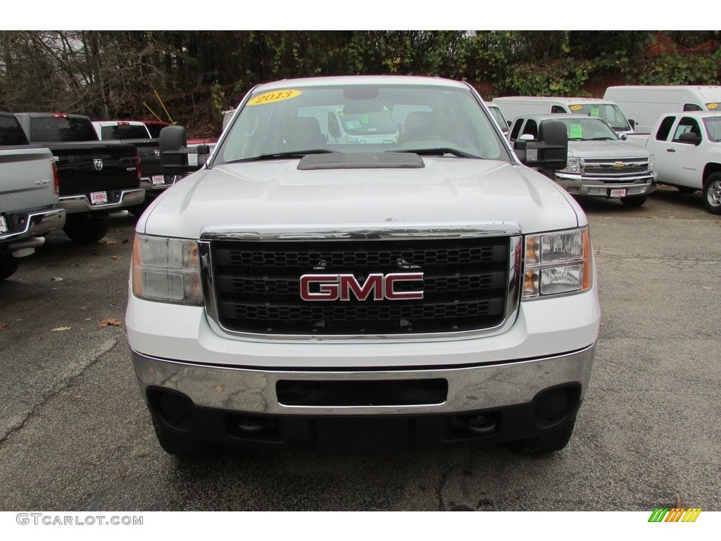 2013 Sierra 2500HD Crew Cab 4x4 - Summit White / Dark Titanium photo #2
