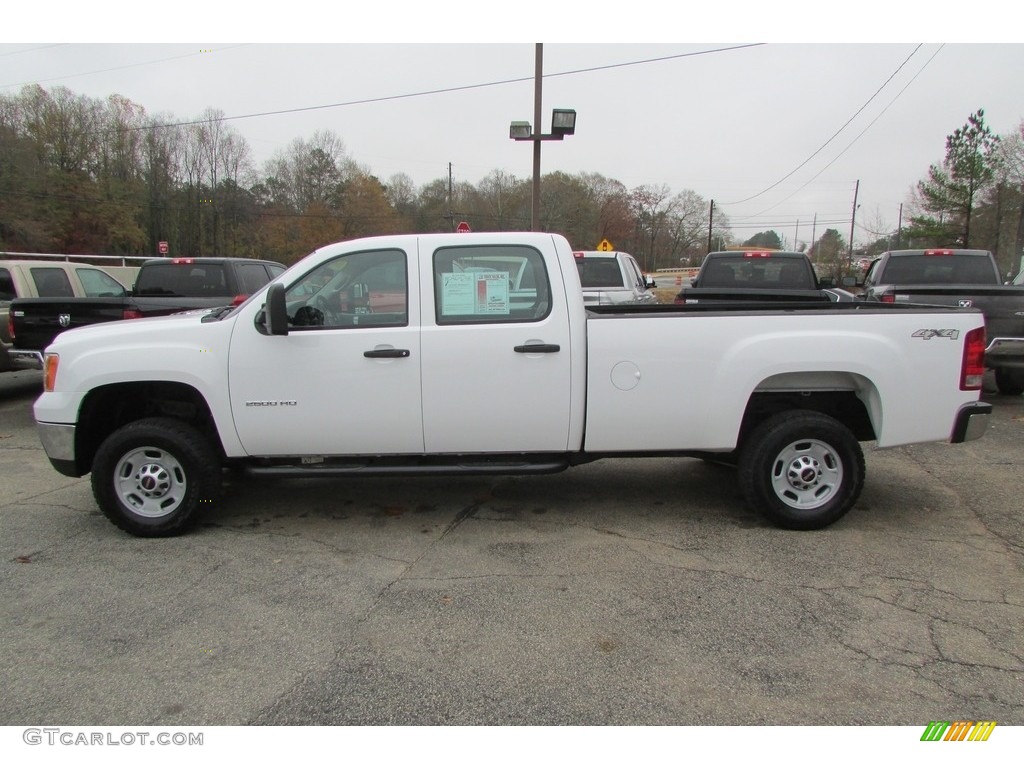2013 Sierra 2500HD Crew Cab 4x4 - Summit White / Dark Titanium photo #10