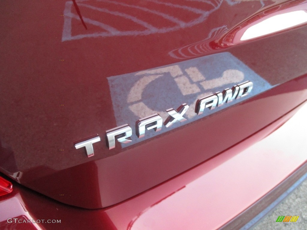 2017 Trax LS AWD - Crimson Metallic / Jet Black photo #5