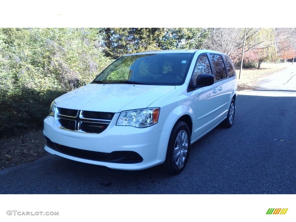 2017 Grand Caravan SE - White Knuckle / Black/Light Graystone photo #3