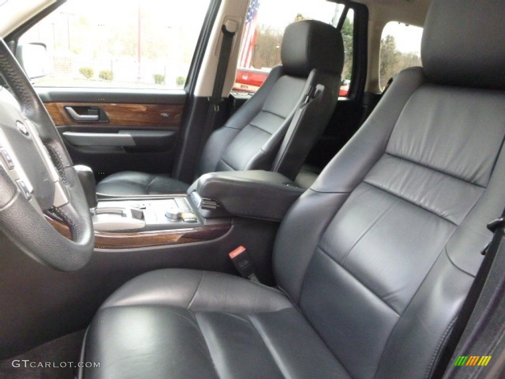 2008 Range Rover Sport Supercharged - Stornoway Grey Metallic / Ebony Black photo #10