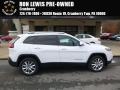 2014 Bright White Jeep Cherokee Limited 4x4  photo #1
