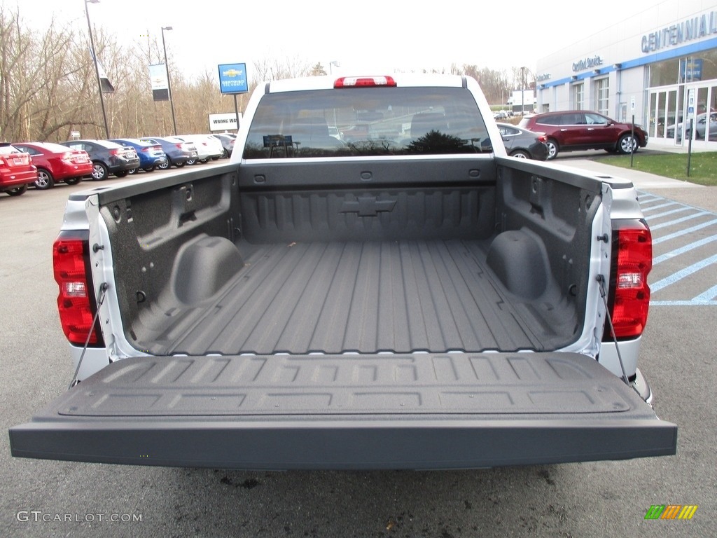 2017 Silverado 1500 Custom Double Cab 4x4 - Silver Ice Metallic / Dark Ash/Jet Black photo #7