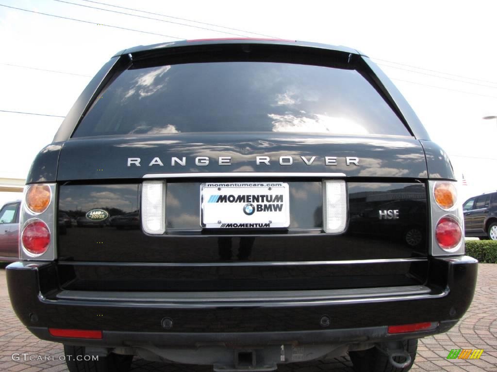 2005 Range Rover HSE - Java Black Pearl / Sand/Jet photo #4