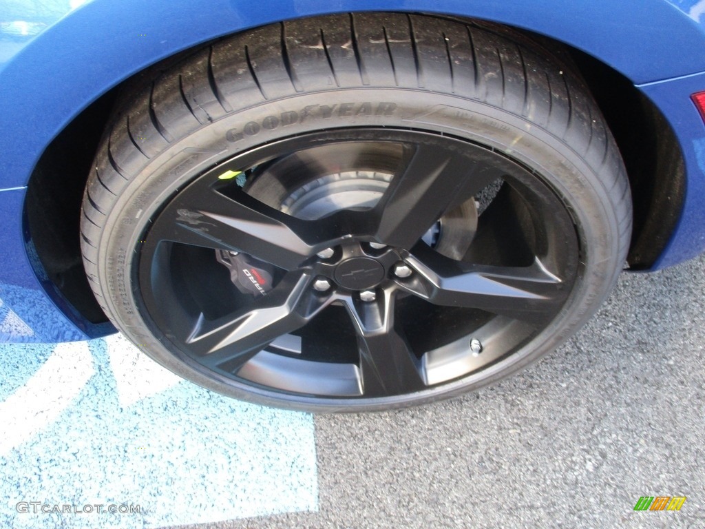 2017 Camaro SS Coupe - Hyper Blue Metallic / Jet Black photo #3