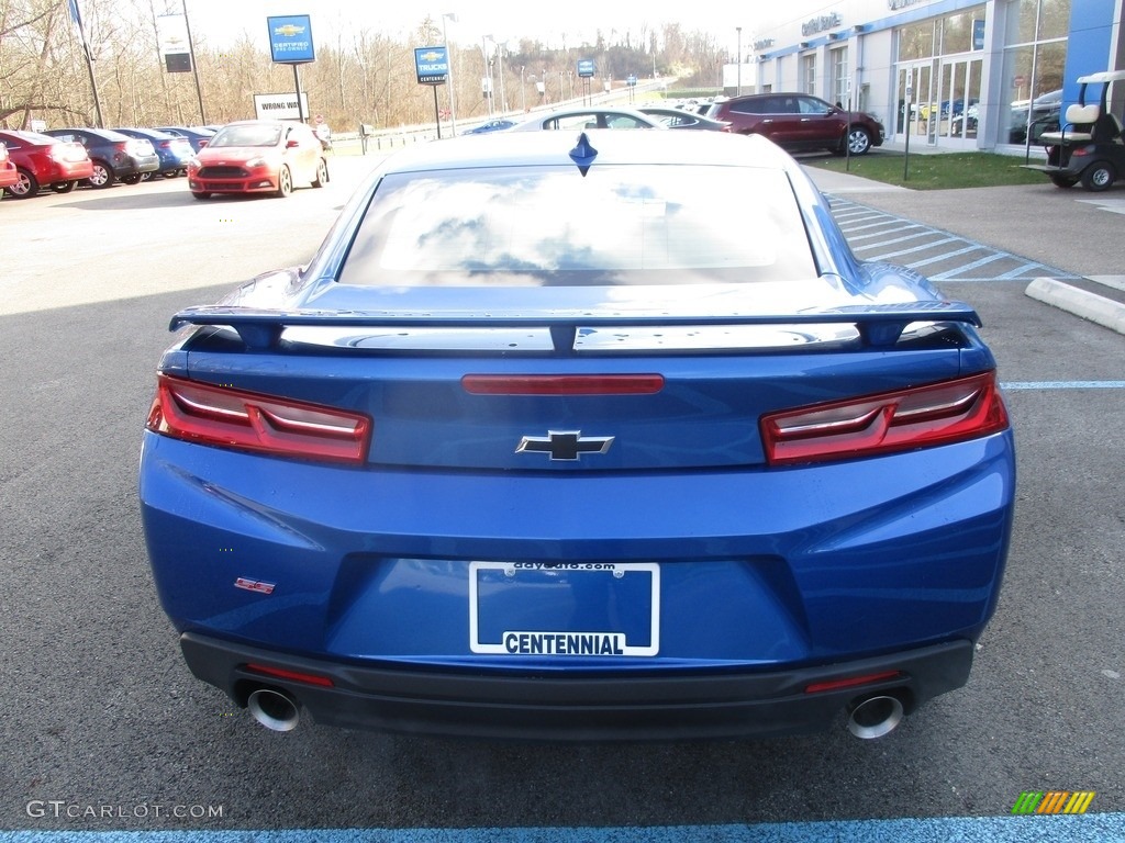 2017 Camaro SS Coupe - Hyper Blue Metallic / Jet Black photo #5